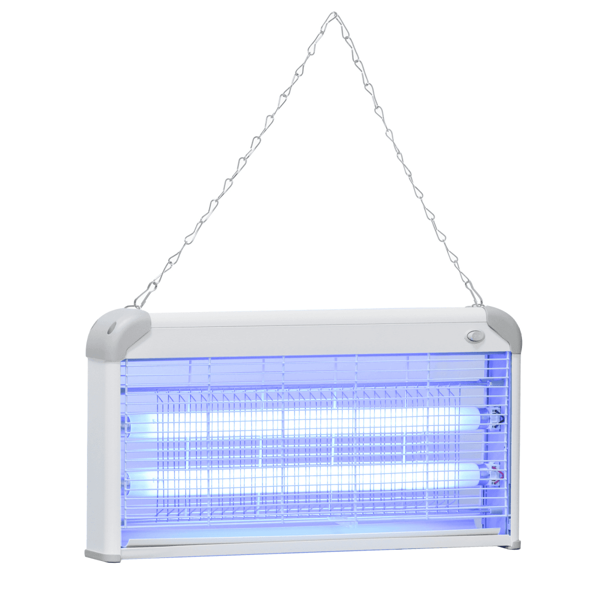 Mosquito LED Killer Lamp 30 W Wall-mounted Insect Zapper, Steel-Grey